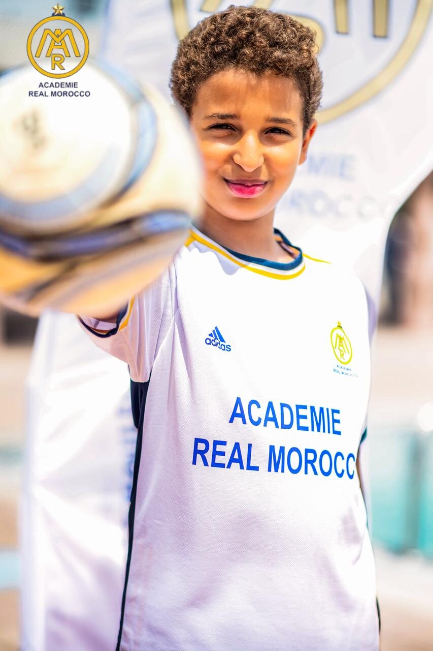 Jeune joueur de l'Académie Real Morocco